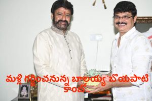 Balayya Boyapati combo is going to roar again