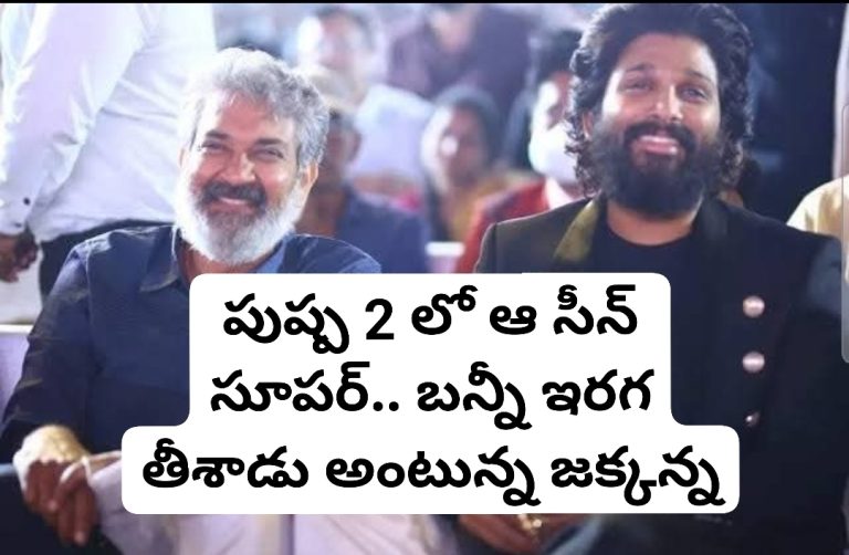 పుష్ప 2 లో ఆ సీన్ సూపర్.. బన్నీ ఇరగ తీశాడు అంటున్న జక్కన్న