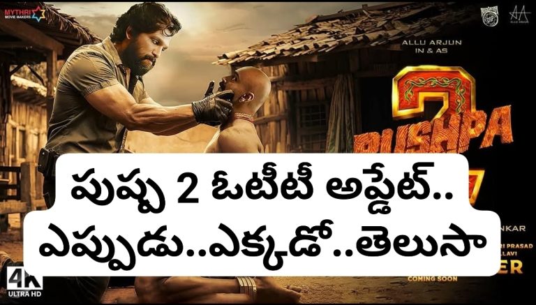 పుష్ప 2 ఓటీటీ అప్డేట్.. ఎప్పుడు..ఎక్కడో..తెలుసా?