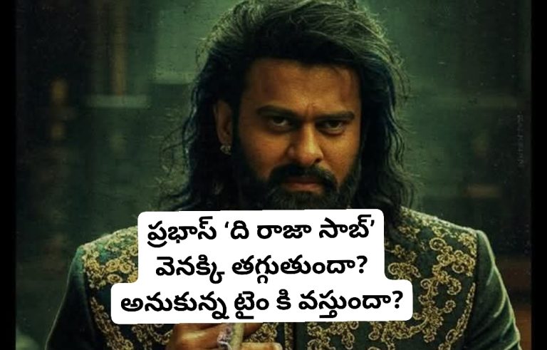 ప్రభాస్ ‘ది రాజా సాబ్’ వెనక్కి తగ్గుతుందా? అనుకున్న టైం కి వస్తుందా?
