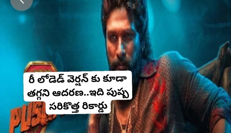 రీ లోడెడ్ వెర్షన్ కు కూడా తగ్గని ఆదరణ..ఇది పుష్ప సరికొత్త రికార్డు
