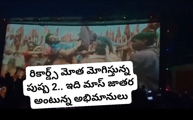 రికార్డ్స్ మోత మోగిస్తున్న పుష్ప 2.. ఇది మాస్ జాతర అంటున్న అభిమానులు