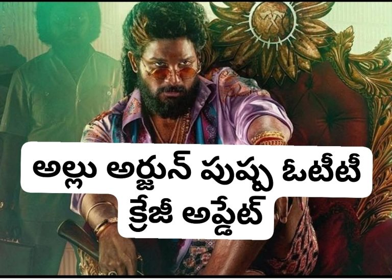 అల్లు అర్జున్ పుష్ప ఓటీటీ క్రేజీ అప్డేట్