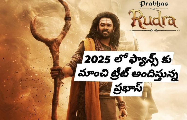 2025 లో ఫ్యాన్స్ కు మాంచి ట్రీట్ అందిస్తున్న  ప్రభాస్