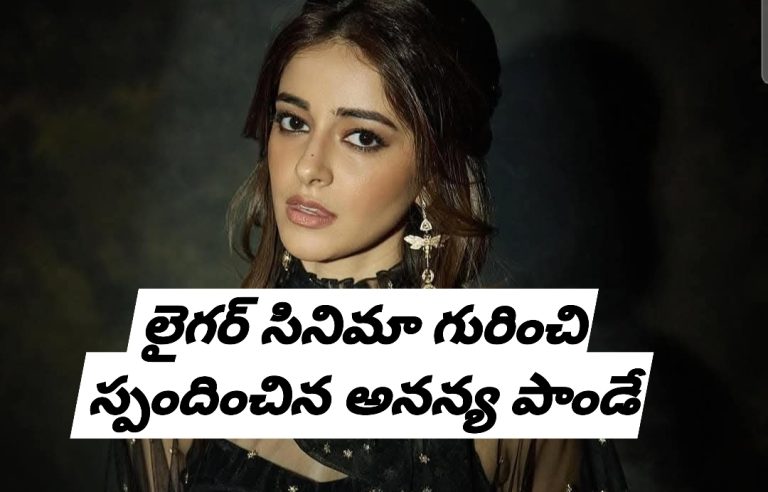 లైగర్ సినిమా గురించి స్పందించిన అనన్య పాండే,చంకీ పాండే