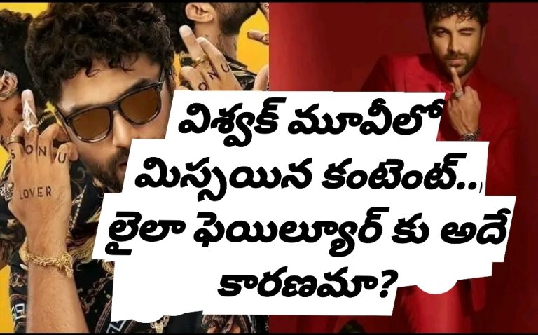 కంటెంట్ మిస్.. లైలా ఫెయిల్యూర్ కు అదే కారణమా?